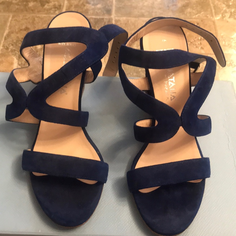 Aquatalia suede shoe
